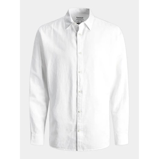 Jack&Jones Koszula Summer 12248384 Biały Comfort Fit S MODIVO