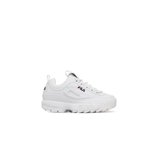 Fila Sneakersy Disruptor Low Wmn 1010302.1FG Biały ze sklepu MODIVO w kategorii Buty sportowe damskie - zdjęcie 171251384