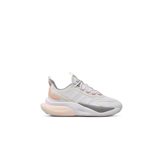 adidas Sneakersy AlphaBounce+ HP6147 Beżowy ze sklepu MODIVO w kategorii Buty sportowe damskie - zdjęcie 171251441