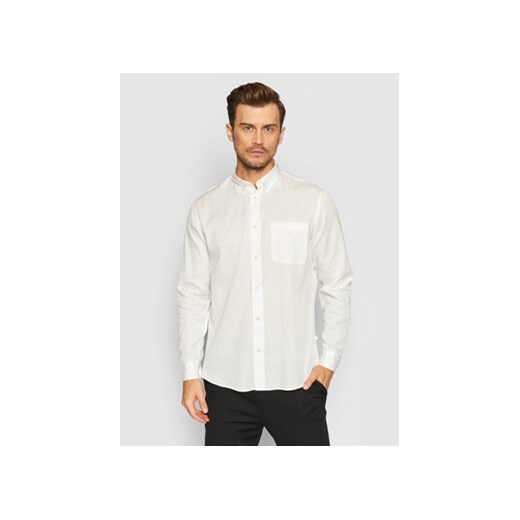 Selected Homme Koszula Rick 16077348 Biały Regular Fit ze sklepu MODIVO w kategorii Koszule męskie - zdjęcie 171251492