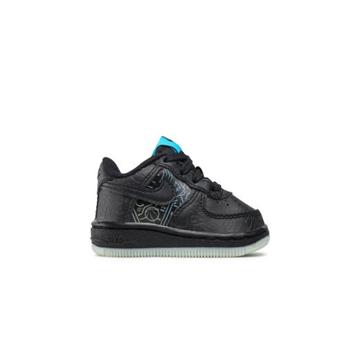 Nike Sneakersy Force 1 DN1436 001 Czarny ze sklepu MODIVO w kategorii Buciki niemowlęce - zdjęcie 171251810