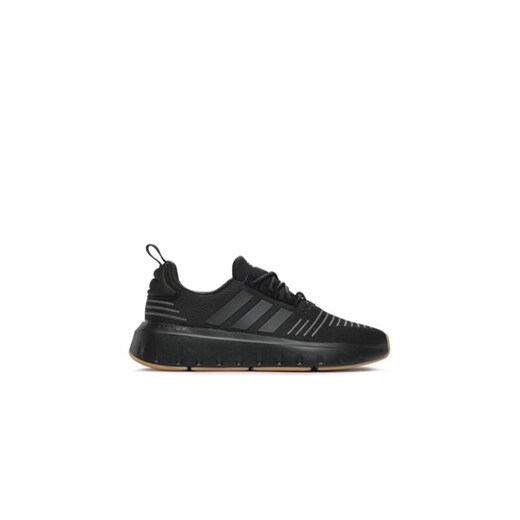 adidas Sneakersy Swift Run Shoes Kids IG7292 Czarny ze sklepu MODIVO w kategorii Buty sportowe dziecięce - zdjęcie 171252114