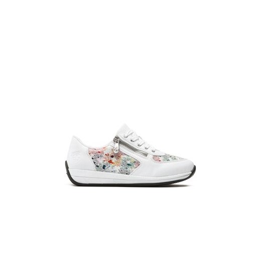 Rieker Sneakersy N1112-90 Biały ze sklepu MODIVO w kategorii Buty sportowe damskie - zdjęcie 171252674
