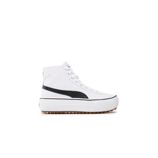 Puma Sneakersy Kaia Mid Cv 384409 01 Biały ze sklepu MODIVO w kategorii Trampki damskie - zdjęcie 171253044