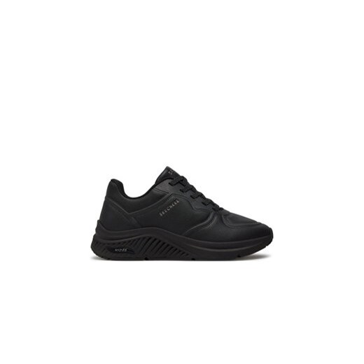 Skechers Sneakersy Mile Makers 155570/BBK Czarny ze sklepu MODIVO w kategorii Buty sportowe damskie - zdjęcie 171253201