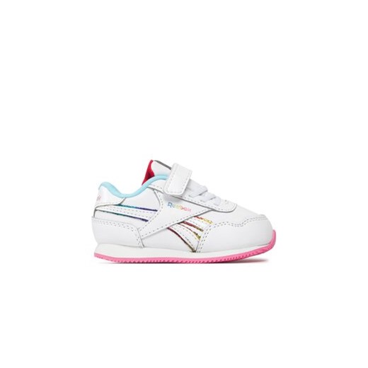 Reebok Sneakersy Royal Cl Jog 3.0 1V IE4163 Biały ze sklepu MODIVO w kategorii Buty sportowe dziecięce - zdjęcie 171253261