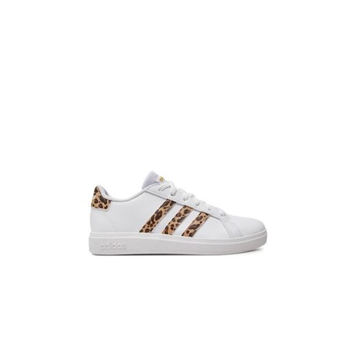 adidas Sneakersy Grand Court 2.0 Kids IG1187 Biały ze sklepu MODIVO w kategorii Buty sportowe dziecięce - zdjęcie 171253302