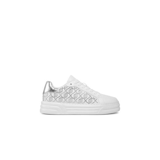 Liu Jo Sneakersy Cleo 12 BA4013 EX237 Biały ze sklepu MODIVO w kategorii Trampki damskie - zdjęcie 171253374
