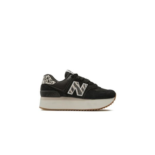New Balance Sneakersy WL574ZDA Czarny ze sklepu MODIVO w kategorii Buty sportowe damskie - zdjęcie 171253471