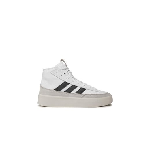 adidas Sneakersy Znsored Hi IE7777 Biały ze sklepu MODIVO w kategorii Trampki męskie - zdjęcie 171253701