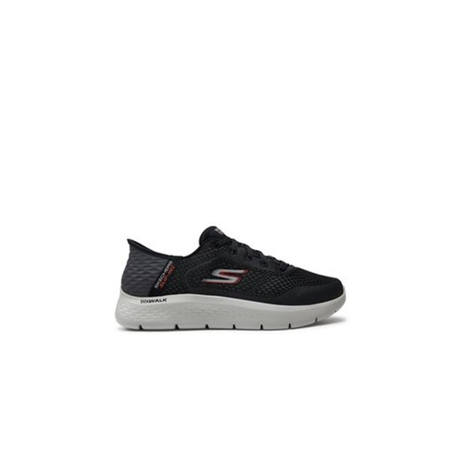 Skechers Sneakersy Go Walk Flex-New World 216505/BKOR Czarny ze sklepu MODIVO w kategorii Buty sportowe męskie - zdjęcie 171253792