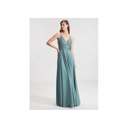 Hey Kyla Sukienka wieczorowa 5AG015HK Niebieski Regular Fit ze sklepu MODIVO w kategorii Sukienki - zdjęcie 171253911