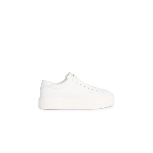 Tommy Jeans Sneakersy Tjw Foxing Flatform Sneaker EN0EN02480 Biały ze sklepu MODIVO w kategorii Trampki damskie - zdjęcie 171253951