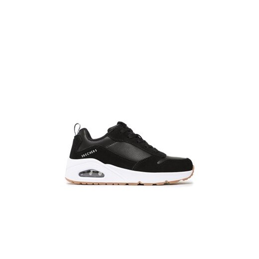 Skechers Sneakersy Uno Stacre 403677L/BKW Czarny ze sklepu MODIVO w kategorii Buty sportowe dziecięce - zdjęcie 171254053