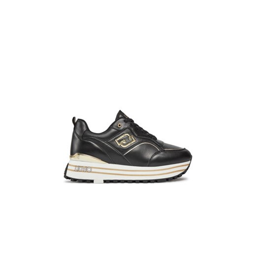 Liu Jo Sneakersy Maxi Wonder 73 BA4059 P0102 Czarny ze sklepu MODIVO w kategorii Buty sportowe damskie - zdjęcie 171254062