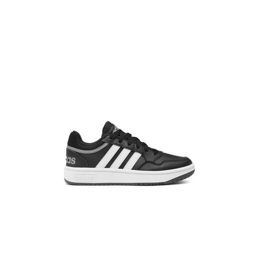 adidas Sneakersy Hoops 3.0 GW3038 Czarny ze sklepu MODIVO w kategorii Buty sportowe damskie - zdjęcie 171254203