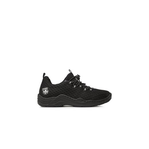 Rieker Sneakersy L0550-01 Czarny ze sklepu MODIVO w kategorii Buty sportowe damskie - zdjęcie 171254531