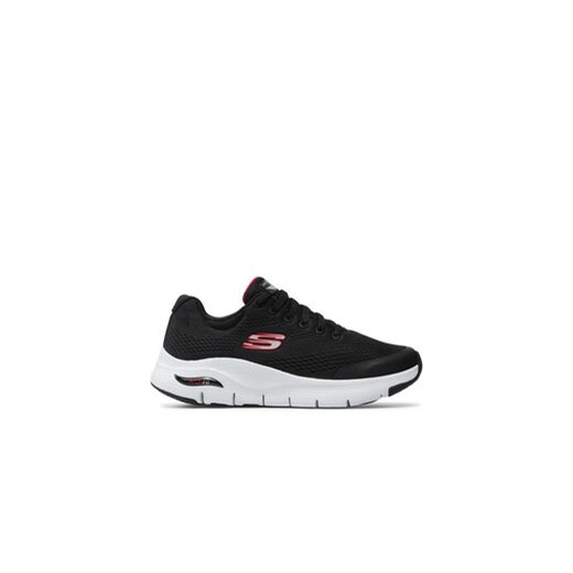 Skechers Sneakersy Arch Fit 232040/BKRD Czarny ze sklepu MODIVO w kategorii Buty sportowe męskie - zdjęcie 171255122