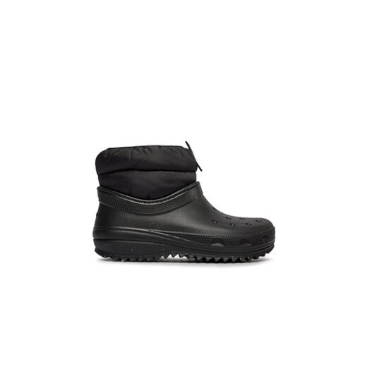 Crocs Botki Classic Neo Puff Shorty Boot W 207311 Czarny ze sklepu MODIVO w kategorii Botki - zdjęcie 171255252