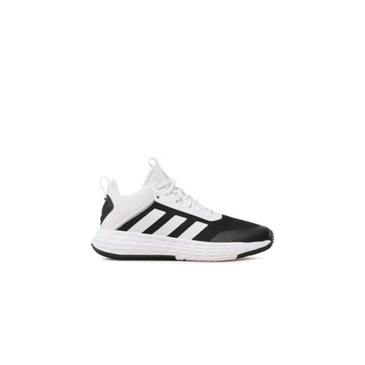 adidas Sneakersy Ownthegame Shoes IF2689 Biały ze sklepu MODIVO w kategorii Buty sportowe męskie - zdjęcie 171255270
