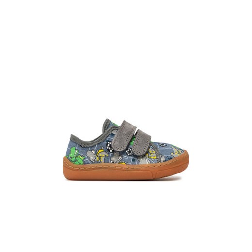 Froddo Sneakersy Barefoot Canvas G1700379-15 M Szary ze sklepu MODIVO w kategorii Buty sportowe dziecięce - zdjęcie 171255513