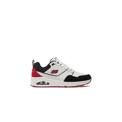 Skechers Sneakersy Uno-Retro One 183020/WBRD Biały ze sklepu MODIVO w kategorii Buty sportowe męskie - zdjęcie 171255571