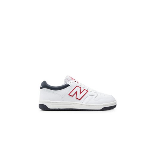 New Balance Sneakersy BB480LWG Biały ze sklepu MODIVO w kategorii Buty sportowe męskie - zdjęcie 171255712