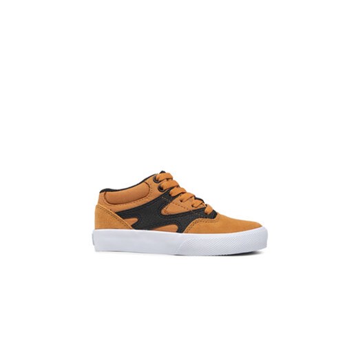 DC Sneakersy Kalis Vulc Mid ADBS300367 Żółty ze sklepu MODIVO w kategorii Trampki dziecięce - zdjęcie 171255722