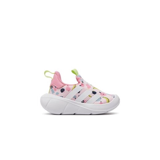 adidas Sneakersy Monofit Slip-On ID8399 Różowy ze sklepu MODIVO w kategorii Buty sportowe dziecięce - zdjęcie 171255740