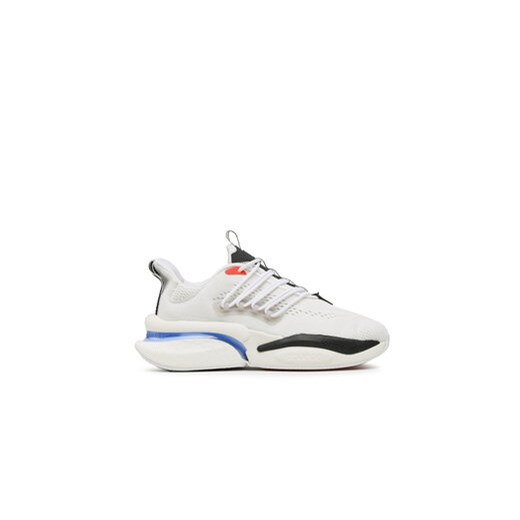 adidas Sneakersy Alphaboost V1 Sustainable BOOST HP2757 Biały ze sklepu MODIVO w kategorii Buty sportowe męskie - zdjęcie 171255781
