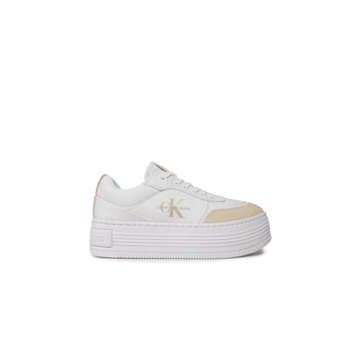 Calvin Klein Jeans Sneakersy YW0YW01433 Biały ze sklepu MODIVO w kategorii Trampki damskie - zdjęcie 171255883