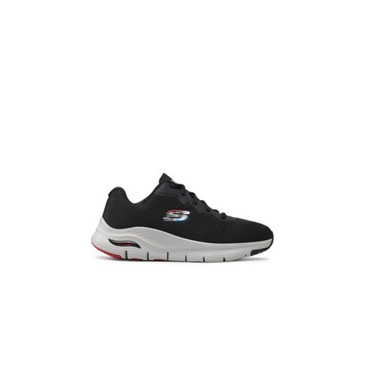 Skechers Sneakersy Infinity Cool 232303/BLK Czarny ze sklepu MODIVO w kategorii Buty sportowe męskie - zdjęcie 171256002