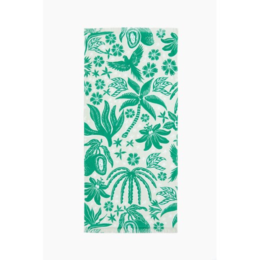 H & M - Wzorzysty ręcznik plażowy - Zielony ze sklepu H&M w kategorii Ręczniki - zdjęcie 171257043