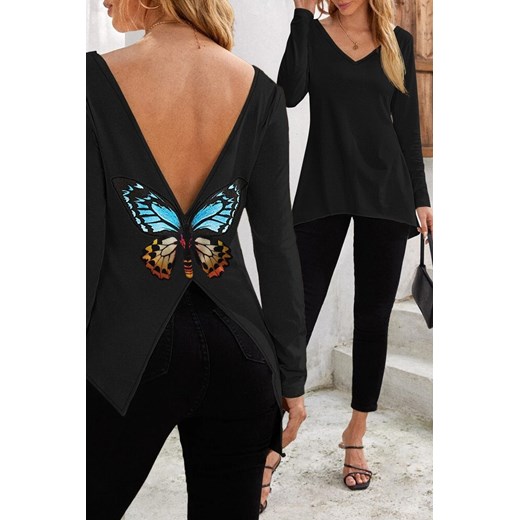 Bluzka MOLINSA BLACK ze sklepu Ivet Shop w kategorii Bluzki damskie - zdjęcie 171260384
