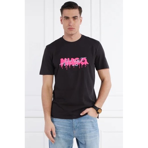 HUGO T-shirt Dacation | Regular Fit M okazja Gomez Fashion Store