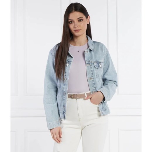 Tommy Jeans Kurtka jeansowa BH6015 | Regular Fit ze sklepu Gomez Fashion Store w kategorii Kurtki damskie - zdjęcie 171261061