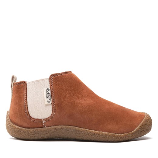 Sztyblety Keen Mosey Chelsea Leather 1026826 Brązowy ze sklepu eobuwie.pl w kategorii Botki - zdjęcie 171264502