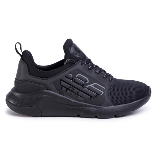 Sneakersy EA7 Emporio Armani X8X057 XCC55 M620 Black/Black 42.23 eobuwie.pl
