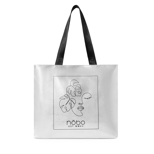 Torebka Nobo BAGP680-K022 Srebrny ze sklepu eobuwie.pl w kategorii Torby Shopper bag - zdjęcie 171265252