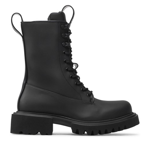 Trapery Rains Show Combat Boot 22600 Black ze sklepu eobuwie.pl w kategorii Workery damskie - zdjęcie 171265342