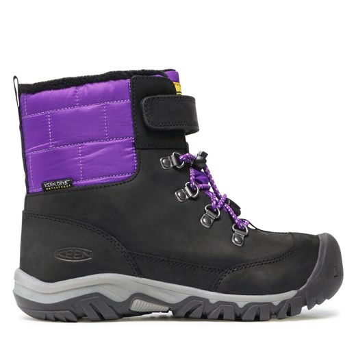 Śniegowce Keen Greta Boot Wp 1025522 Black/Purple Keen 39 promocyjna cena eobuwie.pl