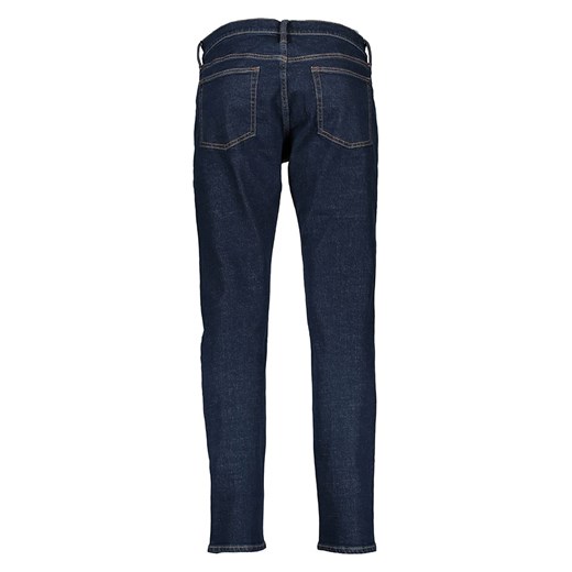 Gap jeansy męskie niebieskie z elastanu 
