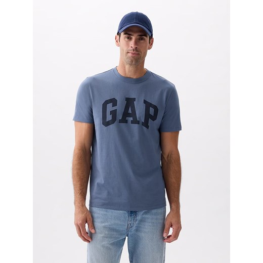 GAP Koszulka w kolorze niebieskim ze sklepu Limango Polska w kategorii T-shirty męskie - zdjęcie 171269172