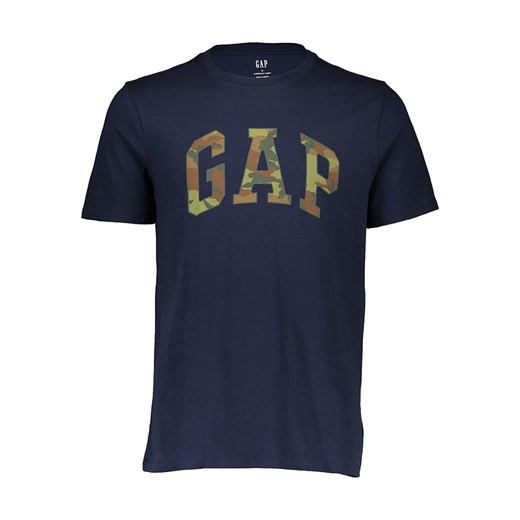 GAP Koszulka w kolorze granatowym ze sklepu Limango Polska w kategorii T-shirty męskie - zdjęcie 171269203