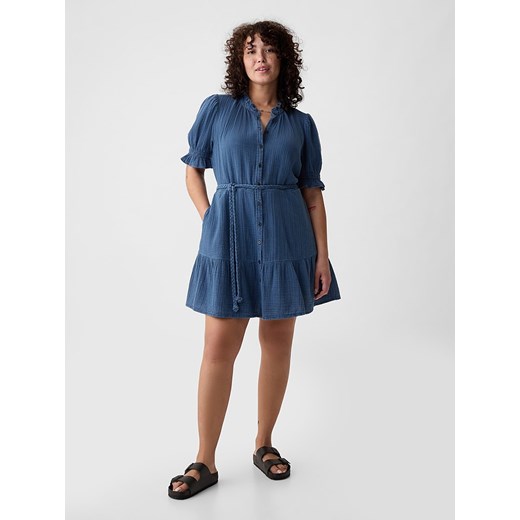 GAP Sukienka w kolorze niebieskim ze sklepu Limango Polska w kategorii Sukienki - zdjęcie 171269311