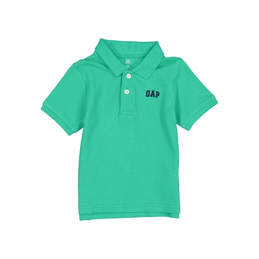 GAP Koszulka polo w kolorze zielonym ze sklepu Limango Polska w kategorii Kaftaniki i bluzki - zdjęcie 171269431
