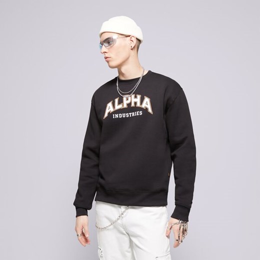 ALPHA INDUSTRIES BLUZA COLLEGE SWEATER ze sklepu Sizeer w kategorii Bluzy męskie - zdjęcie 171271240