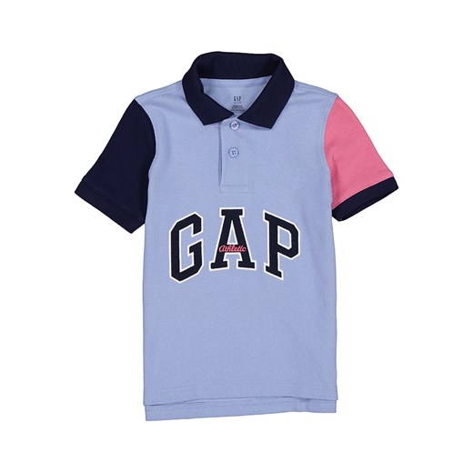 GAP Koszulka polo w kolorze błękitnym ze sklepu Limango Polska w kategorii T-shirty chłopięce - zdjęcie 171273064
