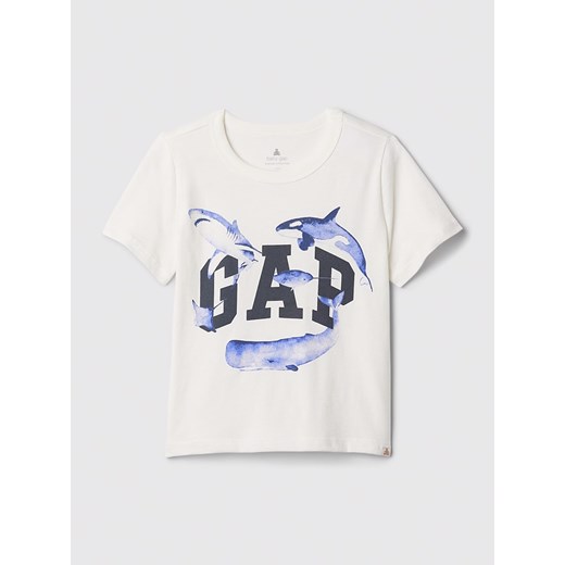 GAP Koszulka w kolorze białym ze sklepu Limango Polska w kategorii Koszulki niemowlęce - zdjęcie 171273110