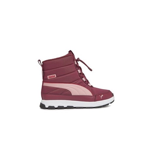 Puma Śniegowce Evolve Boot Jr 392644 04 Bordowy ze sklepu MODIVO w kategorii Buty zimowe dziecięce - zdjęcie 171274624